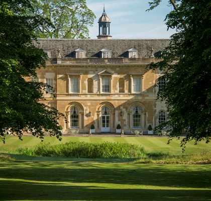 Hartwell House from south lawn