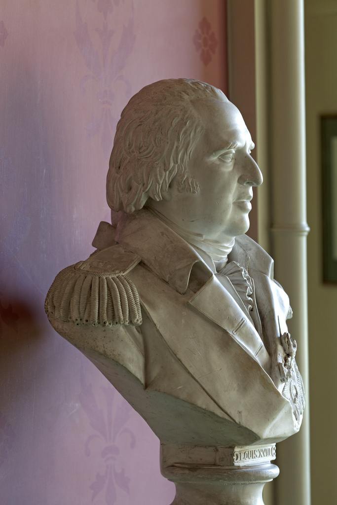 Bust of Louis XVIII King of France