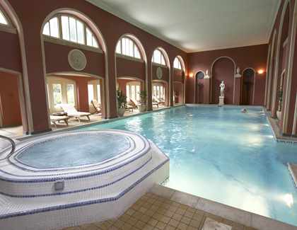 Spa bath and pool at Hartwell Spa