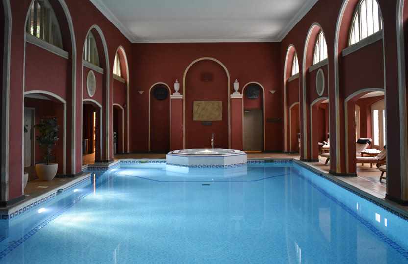 The pool at Hartwell House and Spa