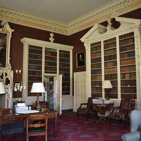 The Library at Hartwell House