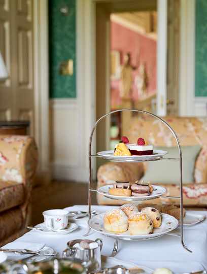 Afternoon Tea in the Drawing Room at Hartwell House